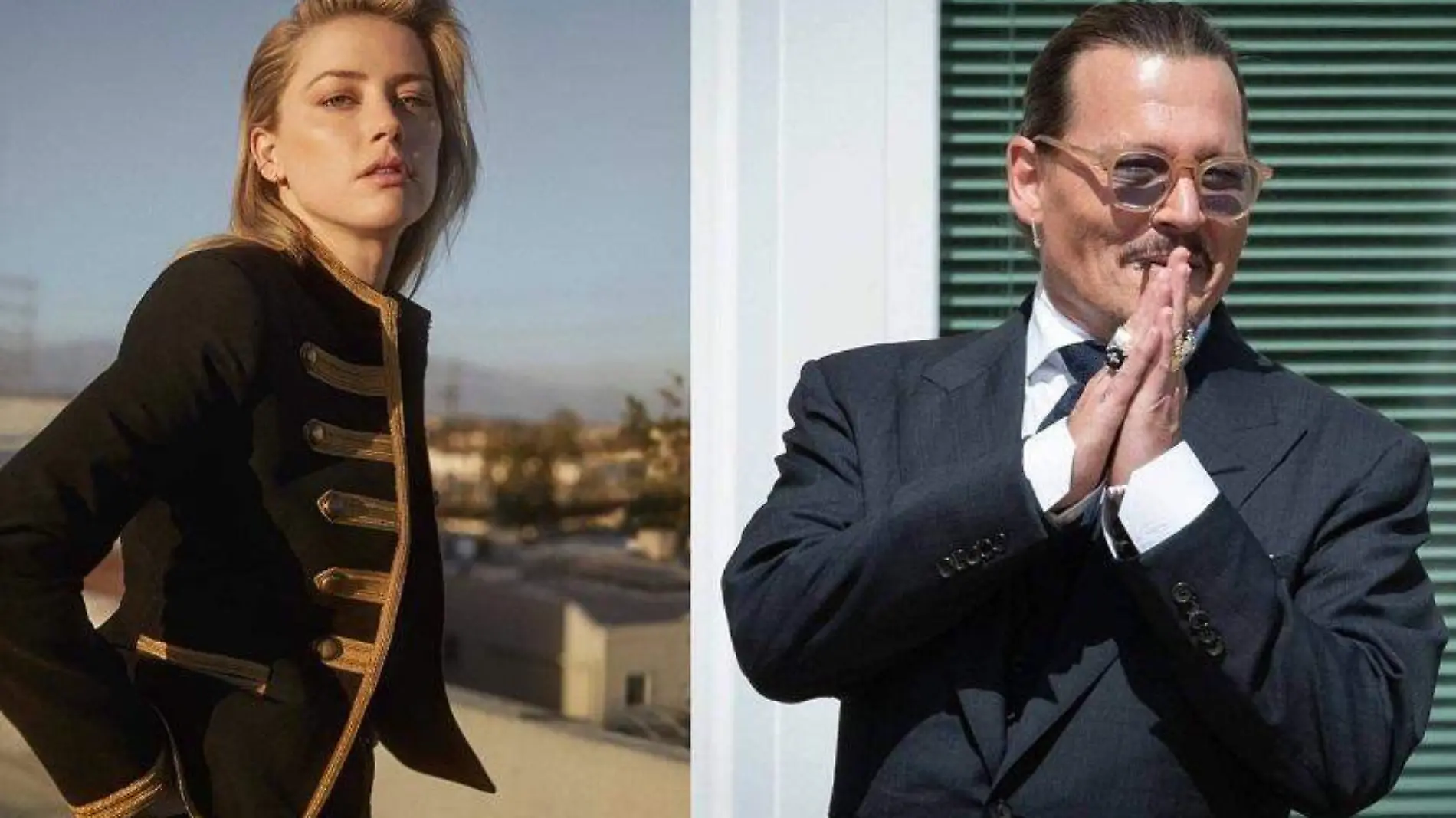 Amber Heard y Johnny Deep